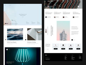 時尚多用途的網(wǎng)頁UI設(shè)計組件模板 提升網(wǎng)頁和網(wǎng)站設(shè)計的效率與美感